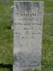 1850 Headstone Sarah Webb