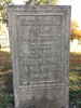 1858 Headstone Lucinda Bishop