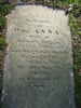 1820 Headstone Anna Ware Briggs