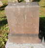 1846 Headstone Lucretia A Bartlett Briggs